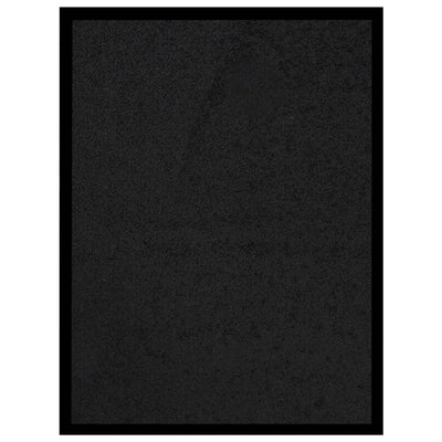 Vidaxl DOORMAT 40x60 cm noir
