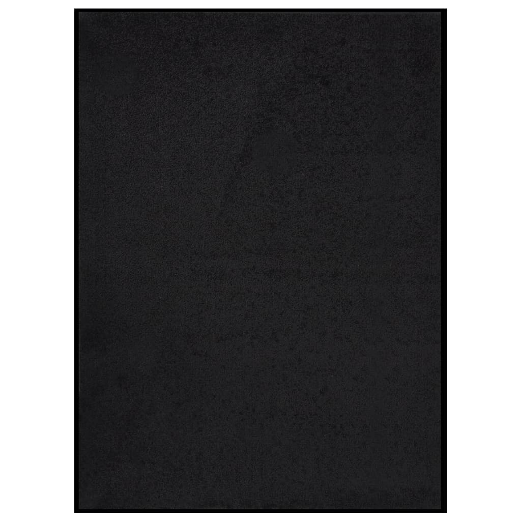 Vidaxl DOORMAT 60x80 cm noir