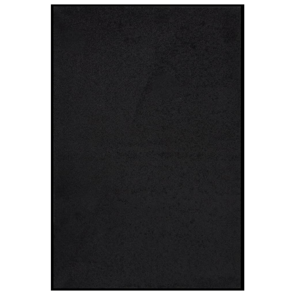 Vidaxl DOORMAT 80x120 cm noir