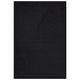 Vidaxl DOORMAT 80x120 cm noir
