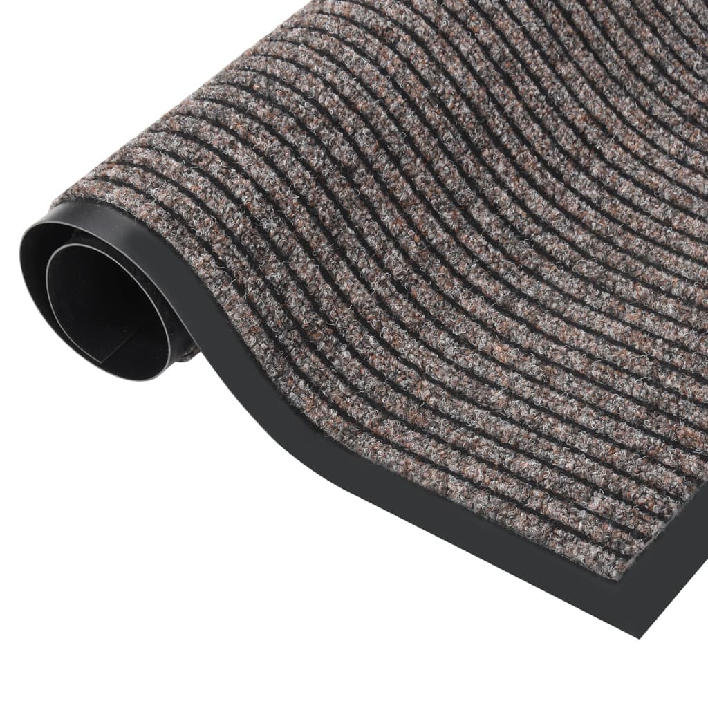 Vidaxl DOORMAT 60x80 cm beige rayé