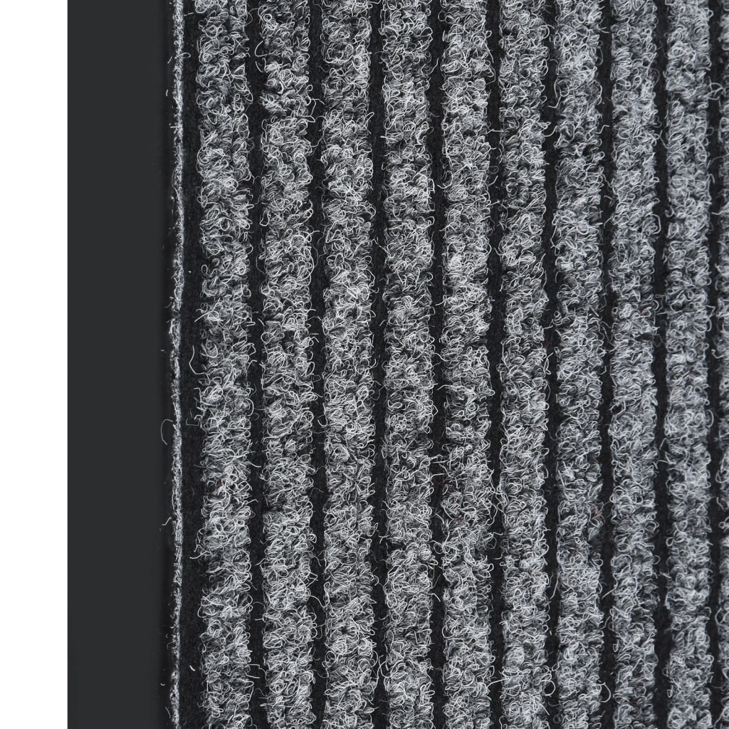 Vidaxl DOORMAT 40x60 cm Gris rayé