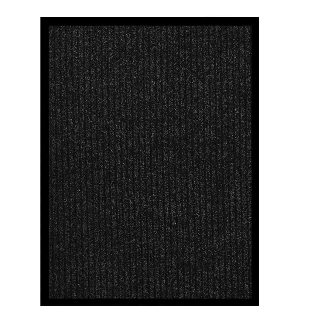 Vidaxl DOORMAT 60x80 cm anthracite rayé -colored