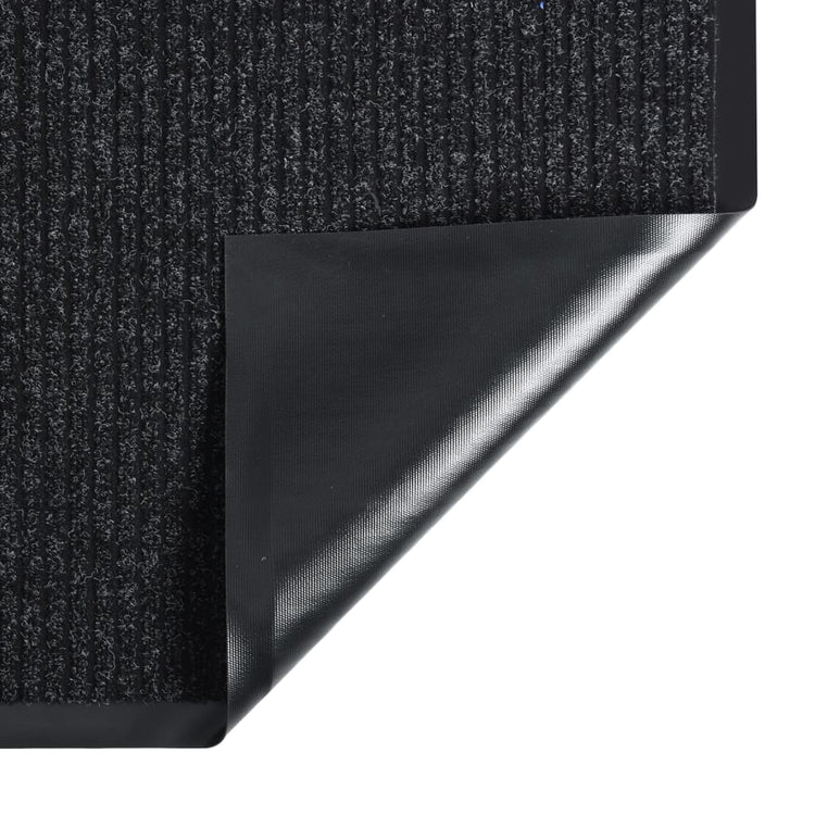 Vidaxl DOORMAT 60x80 cm anthracite rayé -colored