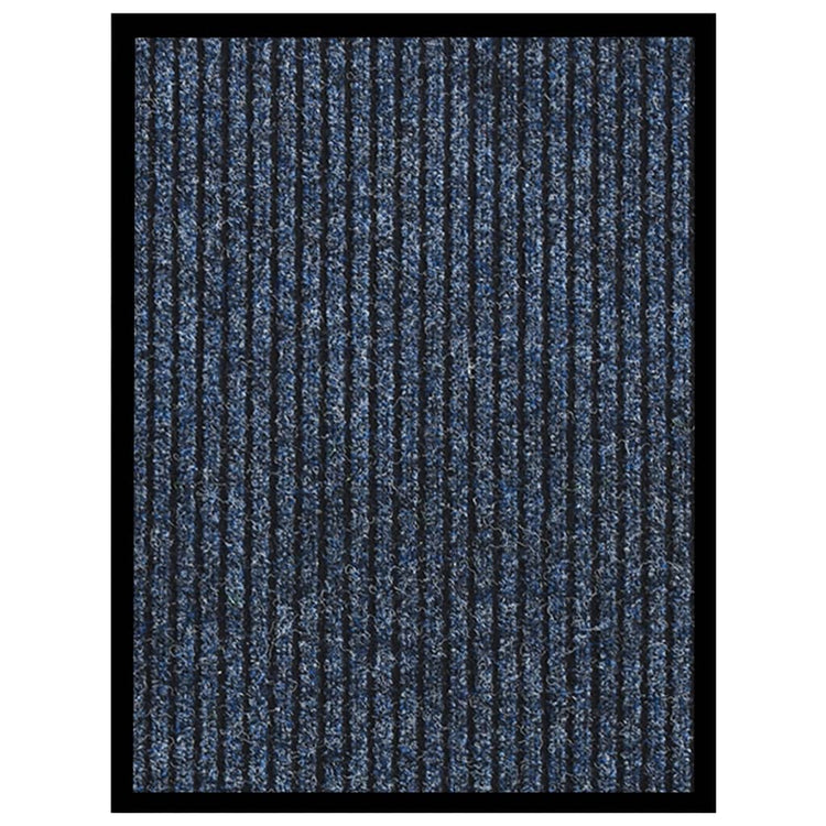 Vidaxl DOORMAT 40x60 cm Bleu rayé