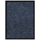 Vidaxl DOORMAT 40x60 cm Bleu rayé