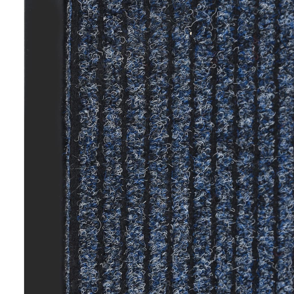 Vidaxl DOORMAT 40x60 cm Bleu rayé