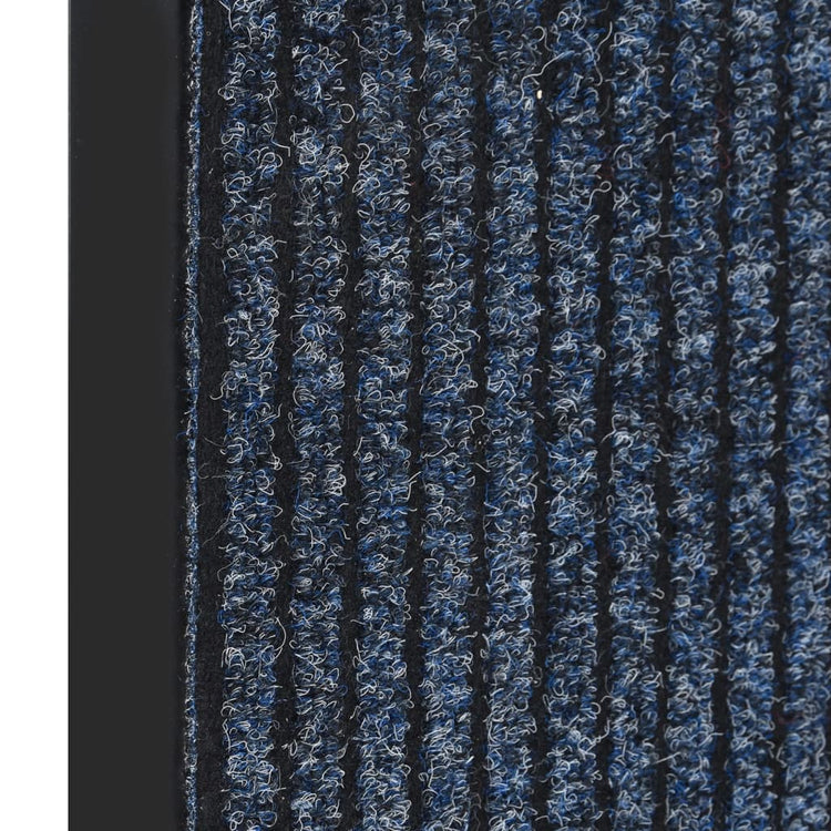 Vidaxl DOORMAT 40x60 cm Bleu rayé