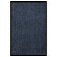 Vidaxl DOORMAT 80x120 cm Bleu rayé