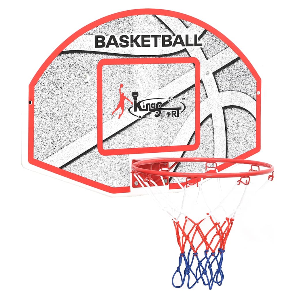 Vidaxl 5 pièces de basket-ball Montage mural 66x44,5 cm