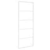 Rack de serviette Vidaxl 45x10x115 cm en acier blanc - afbeelding 2