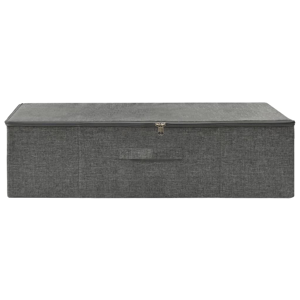Boîte de rangement Vidaxl 70x40x18 cm Fabric Anthracite -colored