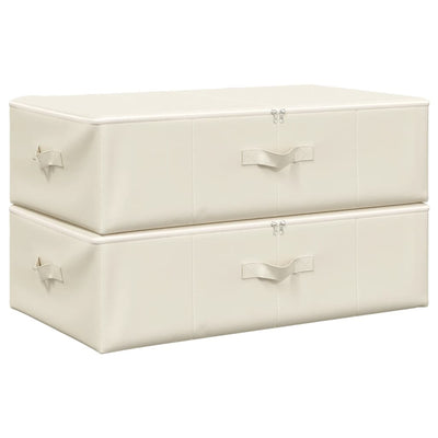 Boîtes de rangement Vidaxl 2 st 70x40x18 cm