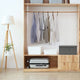 Boîte de rangement Vidaxl 50x30x25 cm Anthracite en tissu -colore