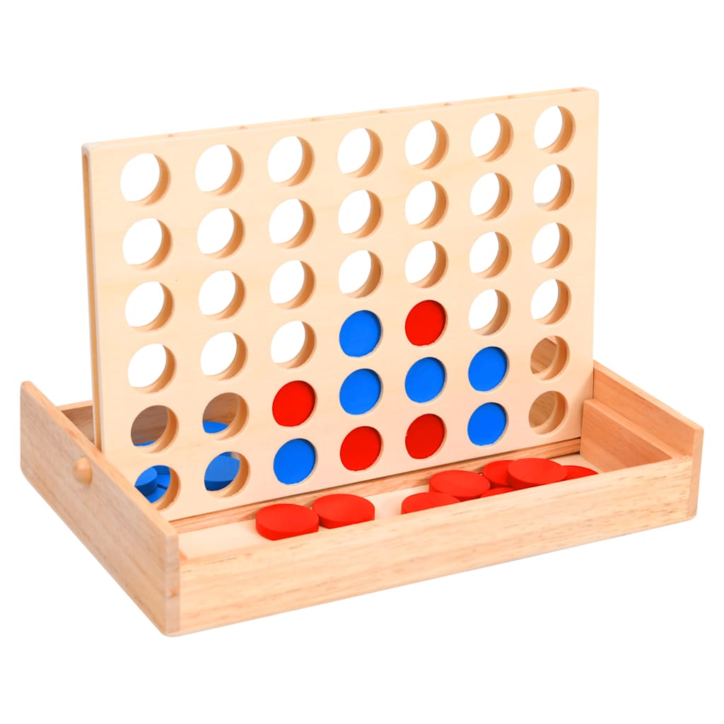 Vidaxl 4 A a-a une ligne 24x15x4 cm en bois massif