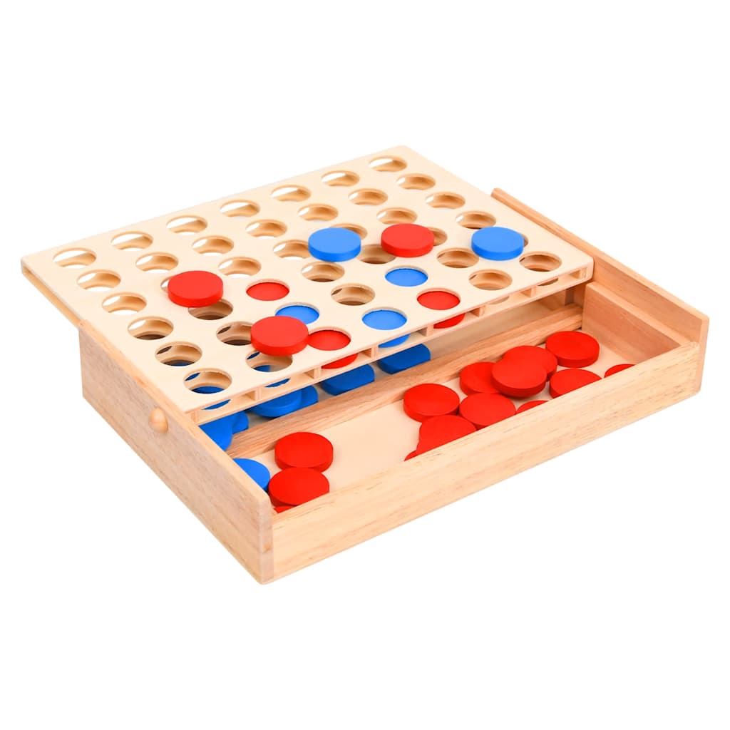 Vidaxl 4 A a-a une ligne 24x15x4 cm en bois massif