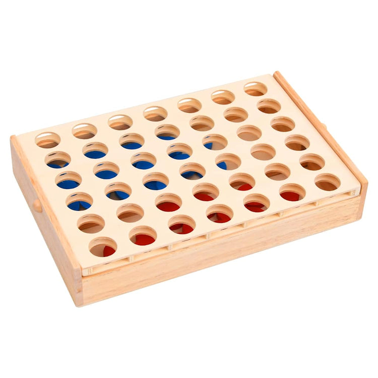 Vidaxl 4 A a-a une ligne 24x15x4 cm en bois massif