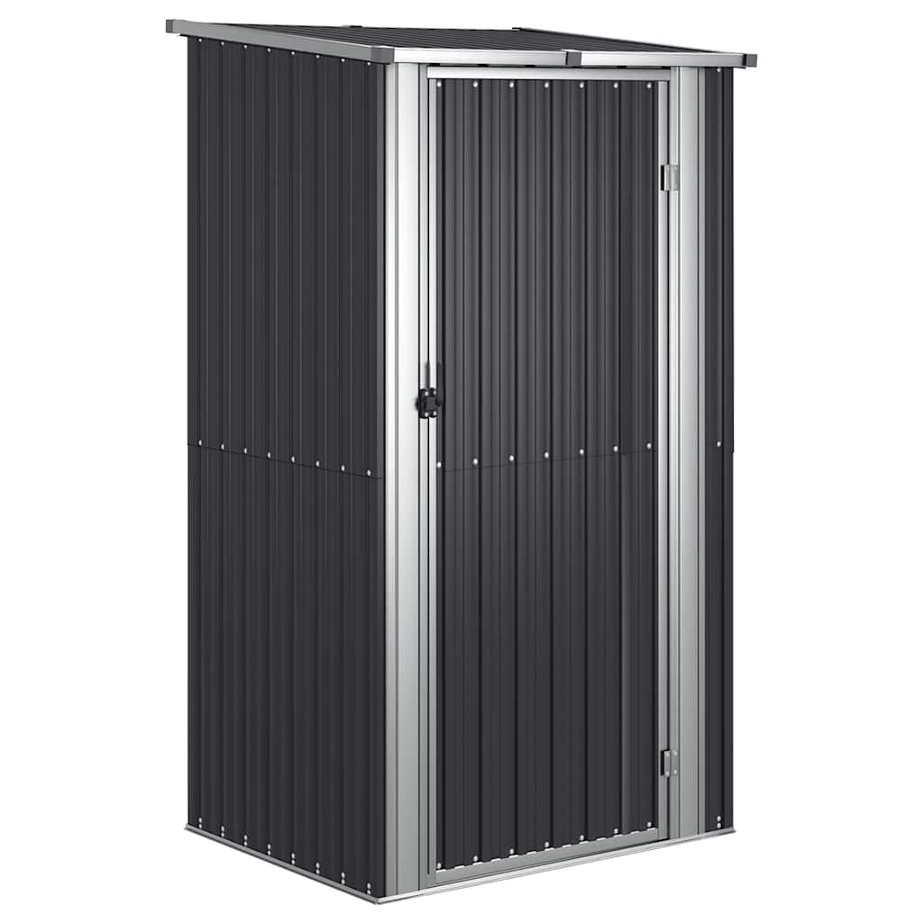 SHED JARDINE VIDAXL 118.5X97X209.5 cm Anthracite en acier galvanisé