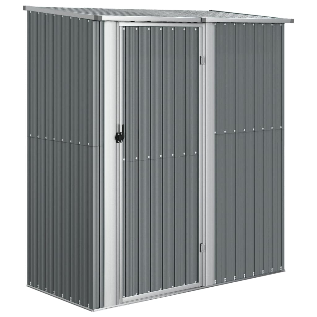 SHED JARDINE VIDAXL 180.5X97X209.5 cm Gray en acier galvanisé