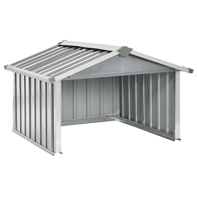 Couverture Vidaxl pour la tondeuse à gazon robotique 92x97x63 cm Gray en acier
