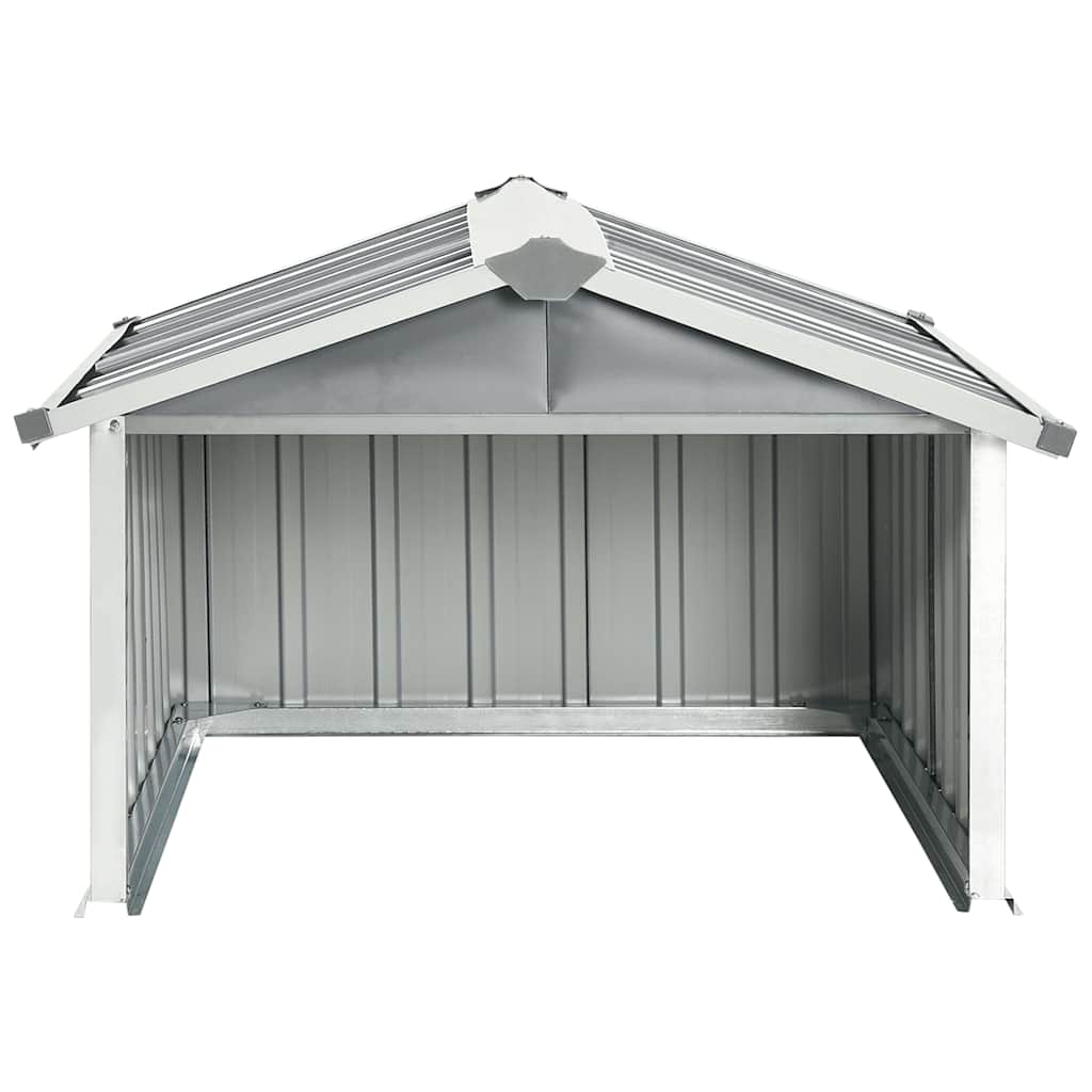 Couverture Vidaxl pour la tondeuse à gazon robotique 92x97x63 cm Gray en acier