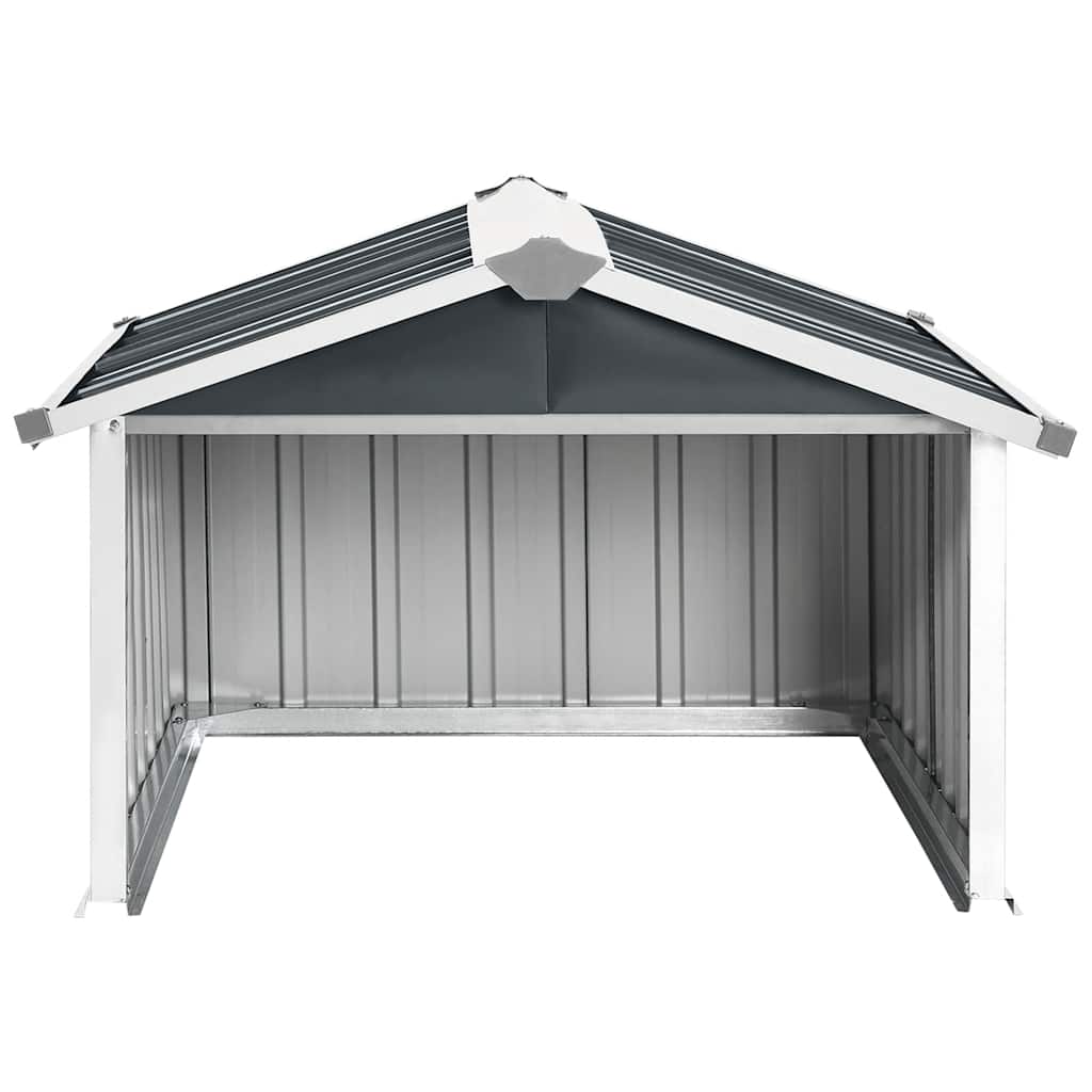 Couverture Vidaxl pour la tondeuse à gazon robotique 92x97x63 cm Anthracite en acier -colore