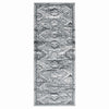 Vidaxx tapis de passage 80x200 cm bcf gris oriental