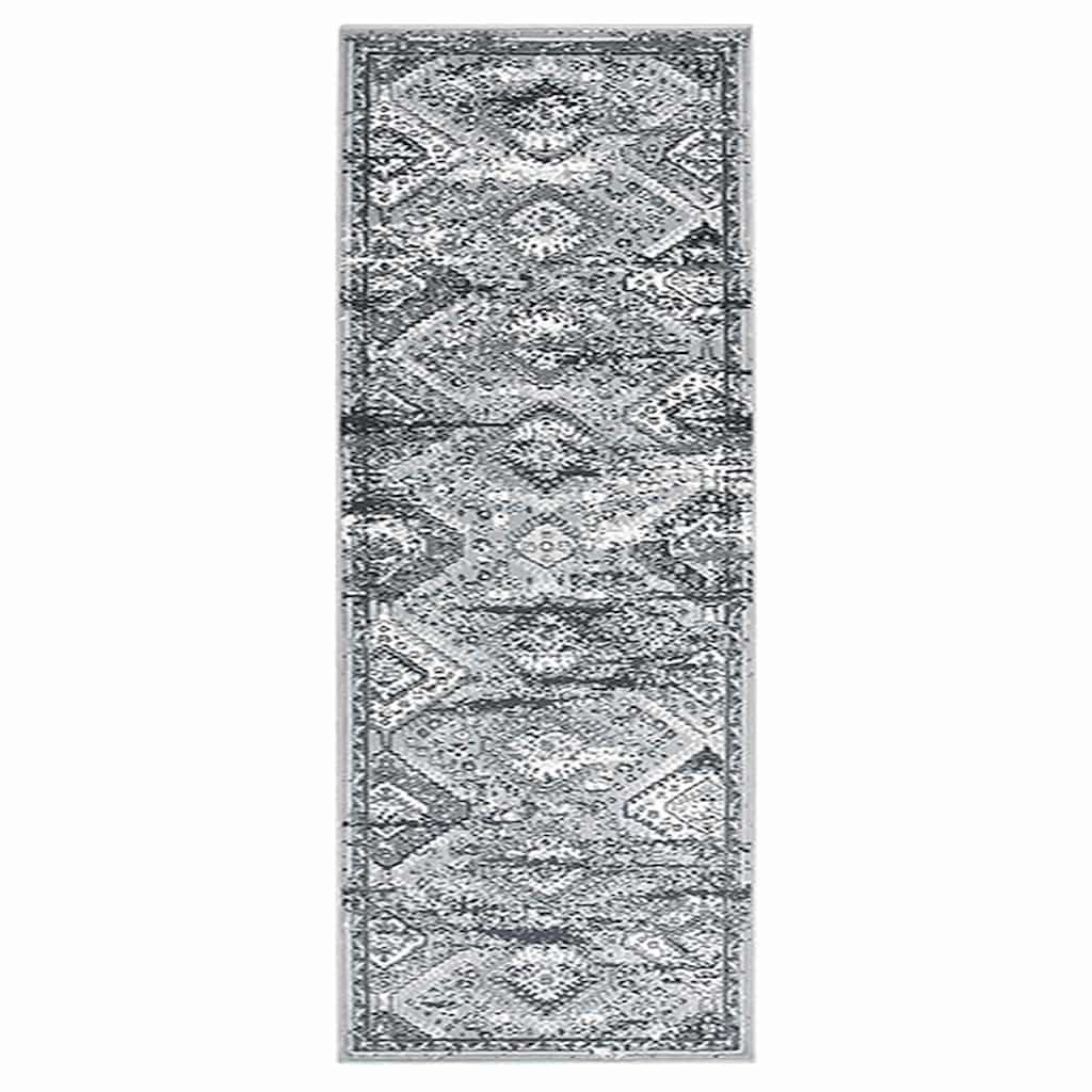 Vidaxx tapis de passage 80x200 cm bcf gris oriental