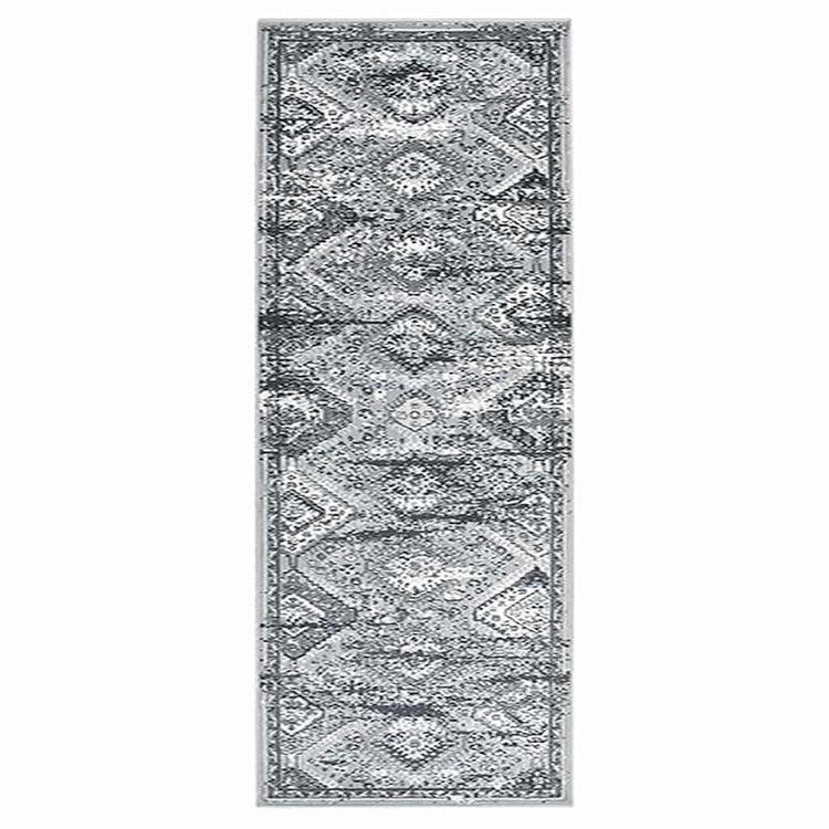 Vidaxx tapis de passage 80x200 cm bcf gris oriental
