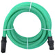 Vidaxl Sucking tuyau avec couplages en PVC 1.1 '' 7 M PVC vert