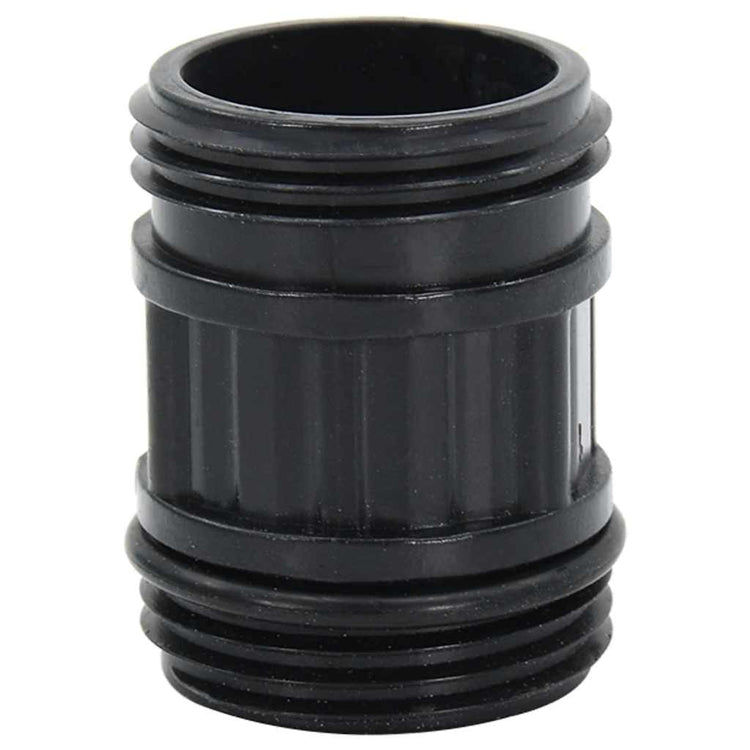 Vidaxl Sucking tuyau avec couplages en PVC 1.1 '' 4 M PVC noir