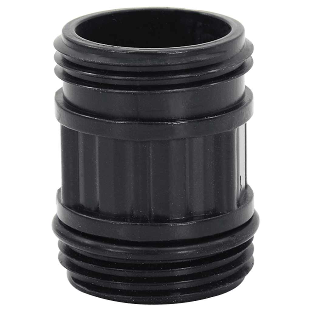 Vidaxl tuyau d'aspiration avec raccords PVC 1,1'' 7 m PVC noir
