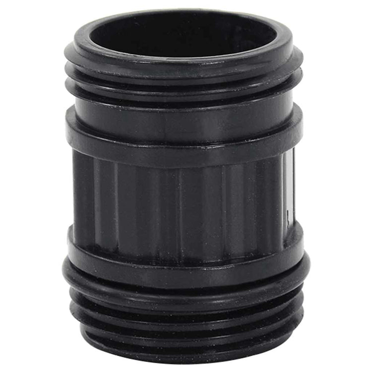 Vidaxl tuyau d'aspiration avec raccords PVC 1,1'' 7 m PVC noir
