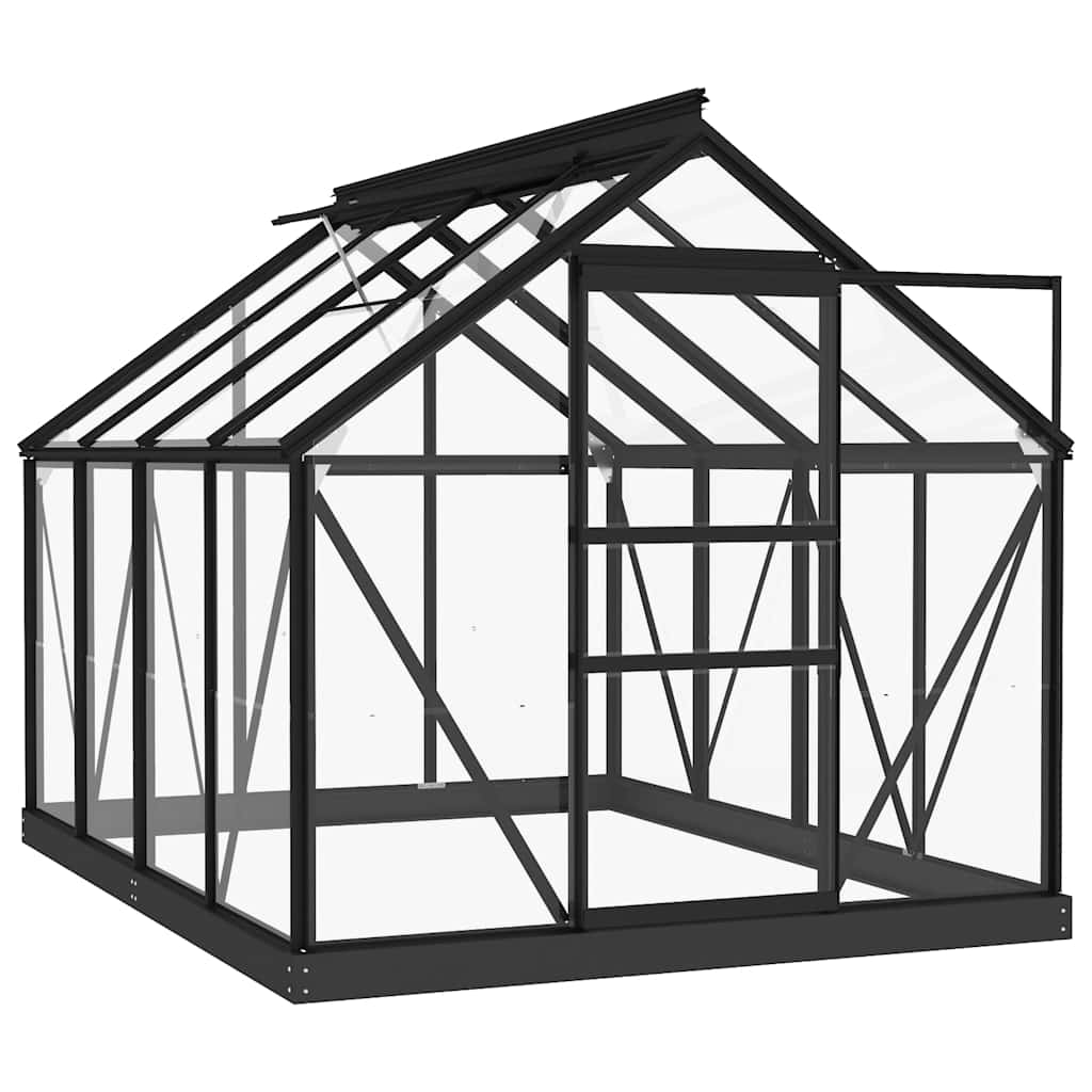 VidaXL verre de remplacement pour serre de jardin 16 pcs verre trempé
