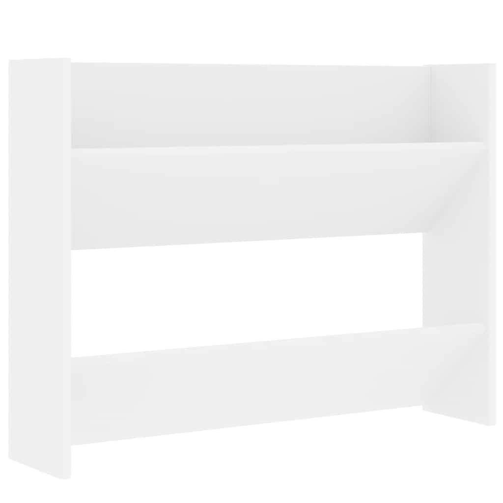 Armoire à chaussures murales vidaxl 80x18x60 cm Bois de bois de propriété