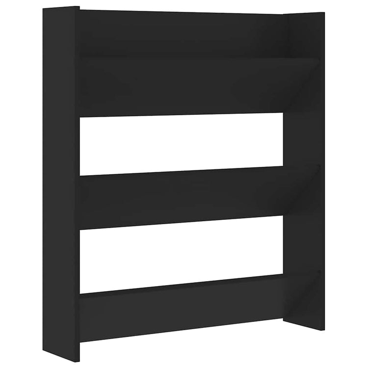 Armoire à chaussures murales vidaxl 80x18x90 cm Bois de bois propriété