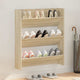 Armoire à chaussures murales vidaxl 80x18x90 cm en bois de chêne sonoma en bois sonoma