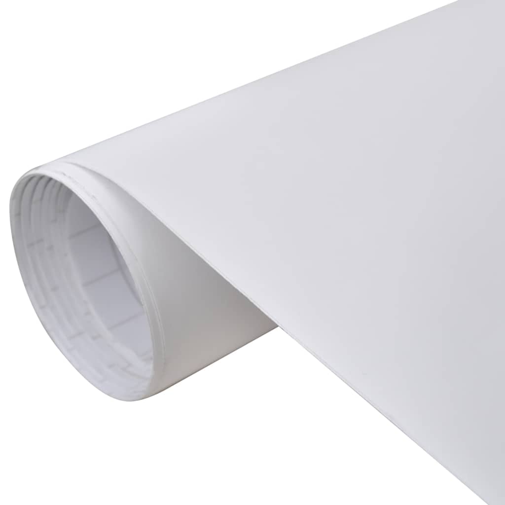 Vidaxl 2 St Autofolie 100x150 cm Mat blanc