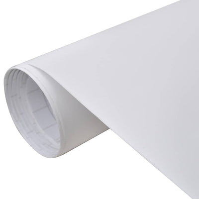 Vidaxl 2 St Autofolie 100x150 cm Mat blanc