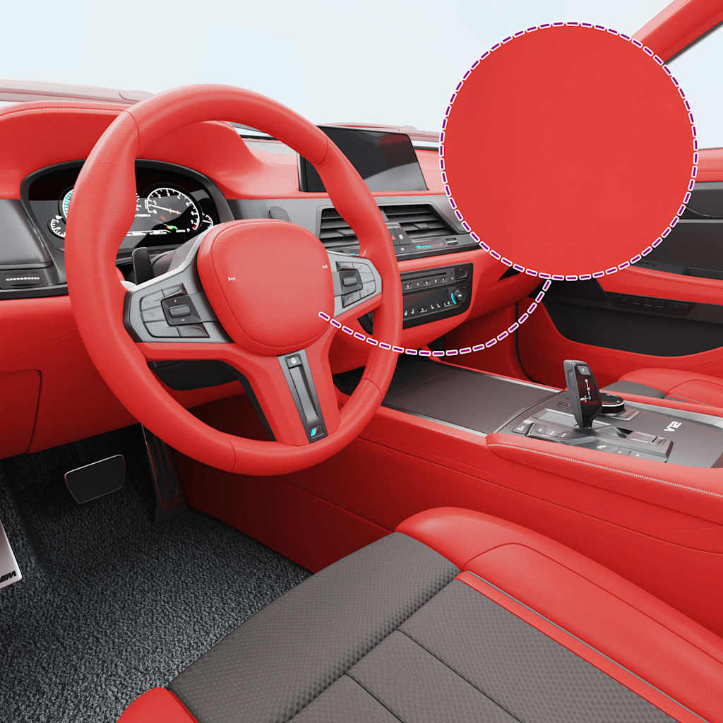Vidaxl autofolie 100x150 cm rouge mat