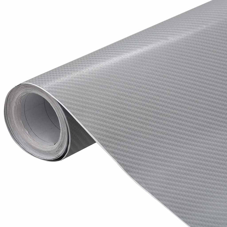 Vidaxl Autofolie 4D 100x150 cm Colore en argent