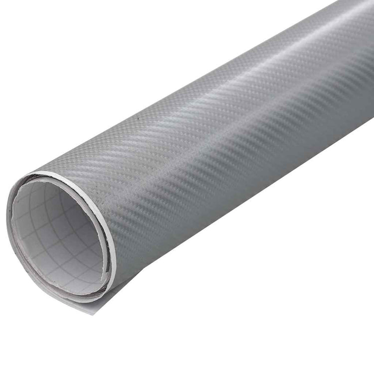 Vidaxl Autofolie 4D 100x150 cm Colore en argent