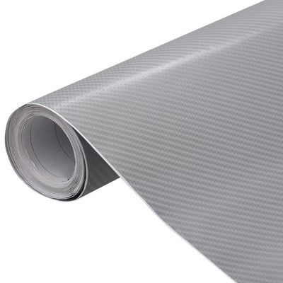 Vidaxx 2 pcs feuille de voiture 4d 100x150 cm couleur argent