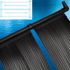 Panneaux de chauffage solaire Vidaxl pour piscine 4 ST 80x620 cm