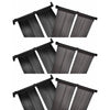 Panneaux de chauffage solaire Vidaxl pour piscine 6 ST 80x620 cm