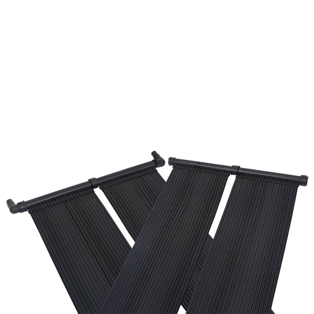VidaXL panneaux chauffants solaires pour piscine 2 pcs 80x310 cm