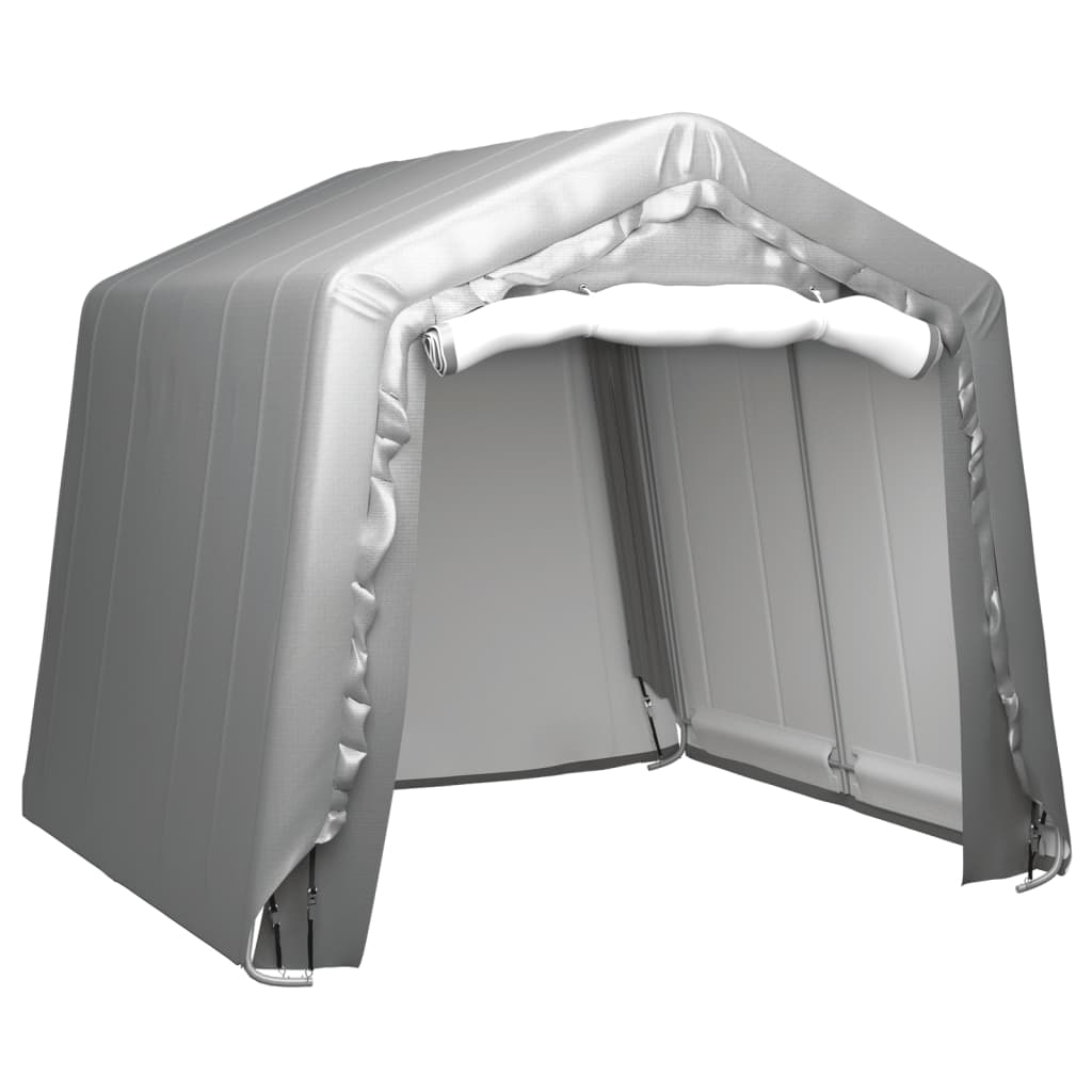 Vidaxl Storage Tente 240x240 cm Gray en acier