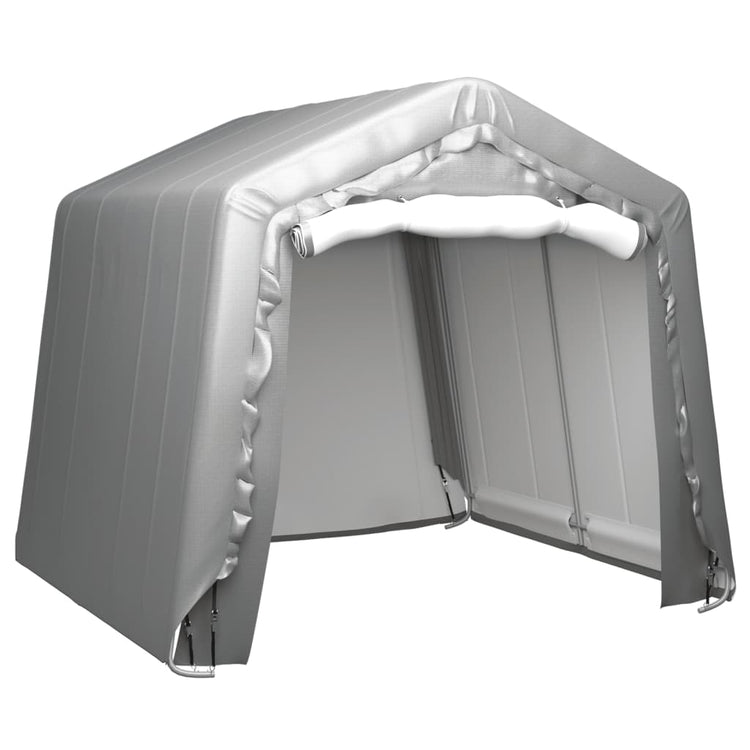 Vidaxl Storage Tente 240x240 cm Gray en acier