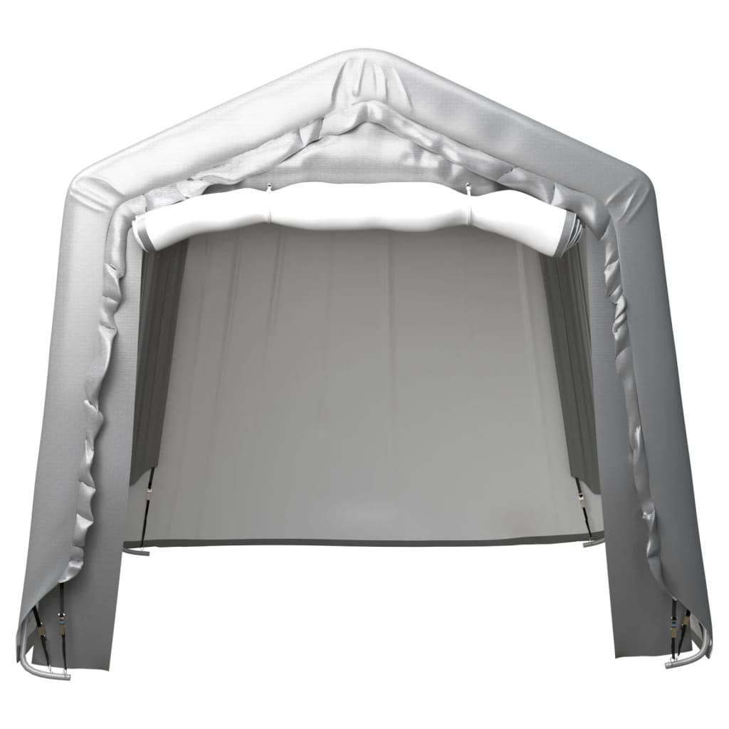 Vidaxl Storage Tente 240x240 cm Gray en acier