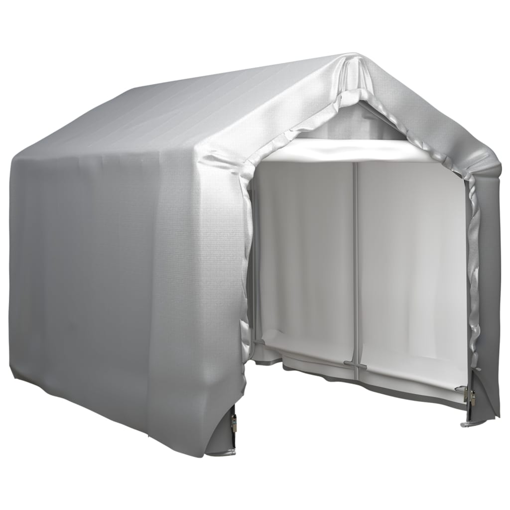 Vidaxl Storage Tente 180x300 cm Gris en acier
